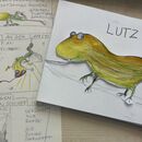 Illustration eines Dinos